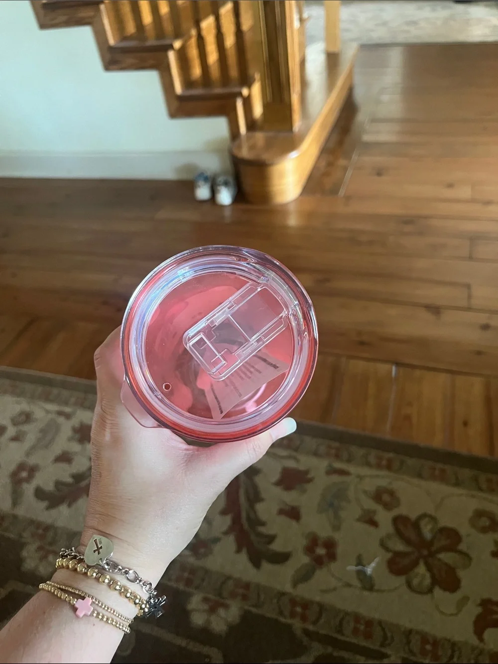 Hello Kitty cup with lid
